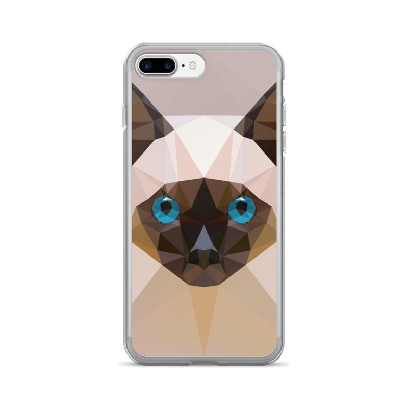 Color-Me Cat 'Siamese' iPhone 7/7 Plus Case