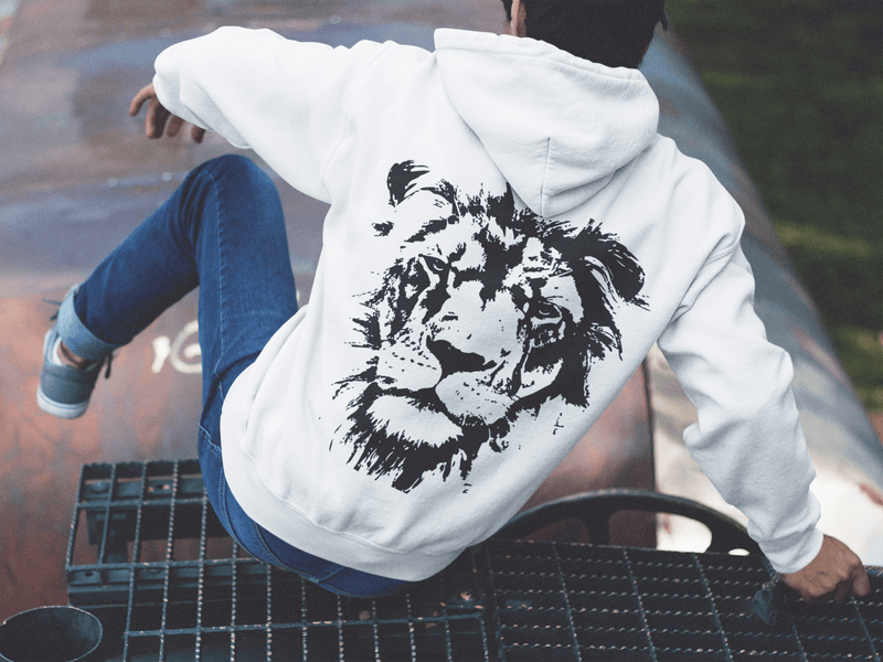 Wild Cat 'Lion' Hooded Sweatshirt