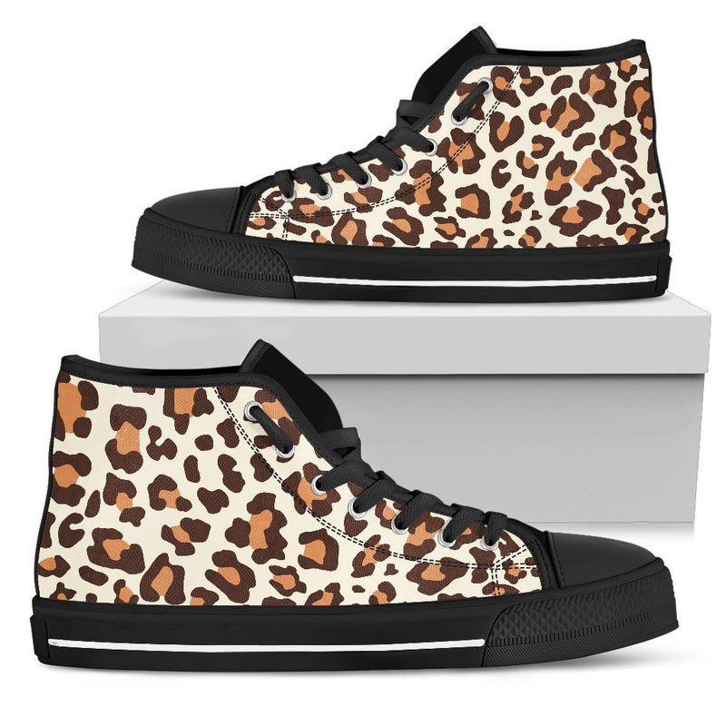 Wild Cat 'Desert Leopard' Ladies High Top Shoes