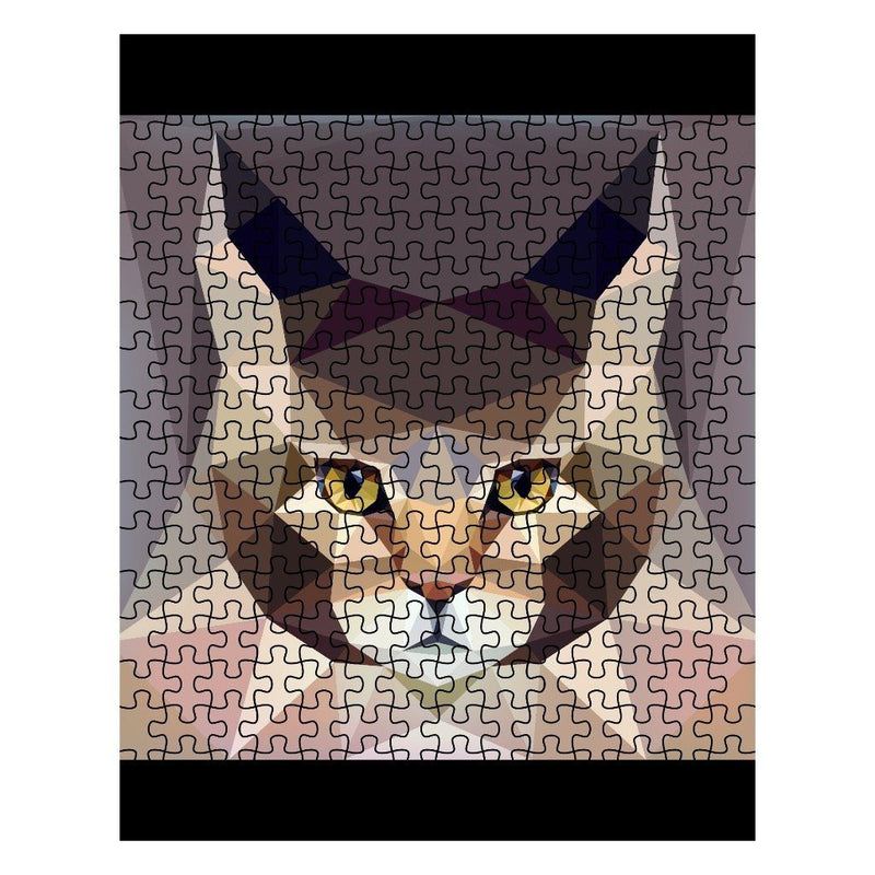 Color-Me Cat Maine Coon Jigsaw Puzzle