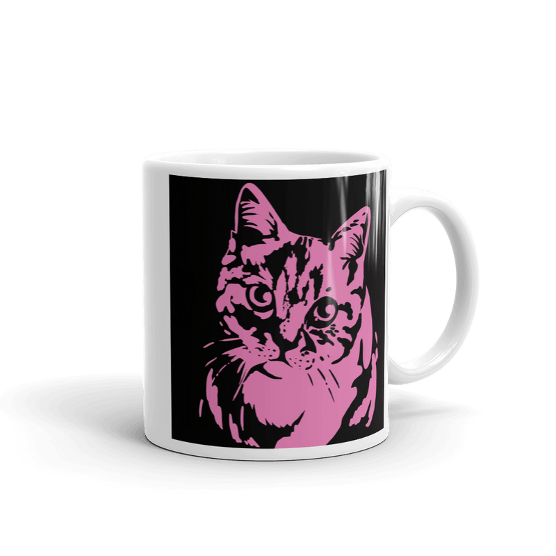 Pop Art Cat Mug