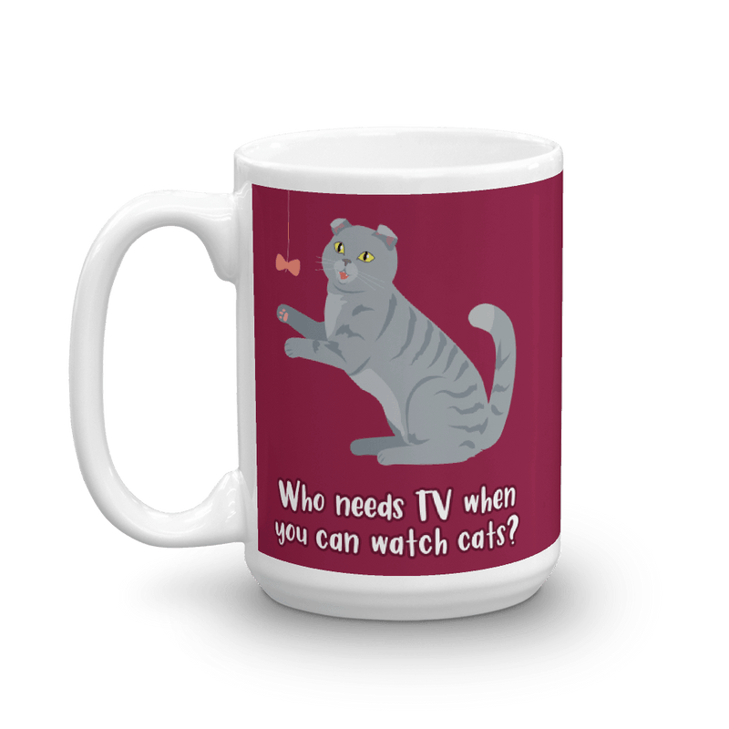 catitude cat bright glossy coffee mugs for cat lovers