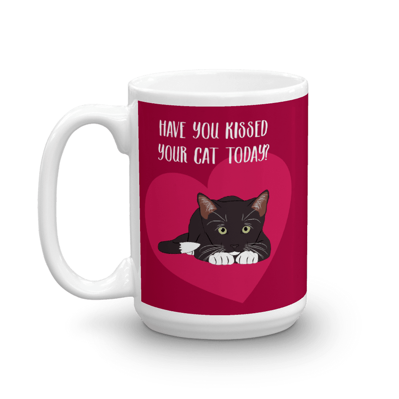 catitude cat bright glossy coffee mugs for cat lovers