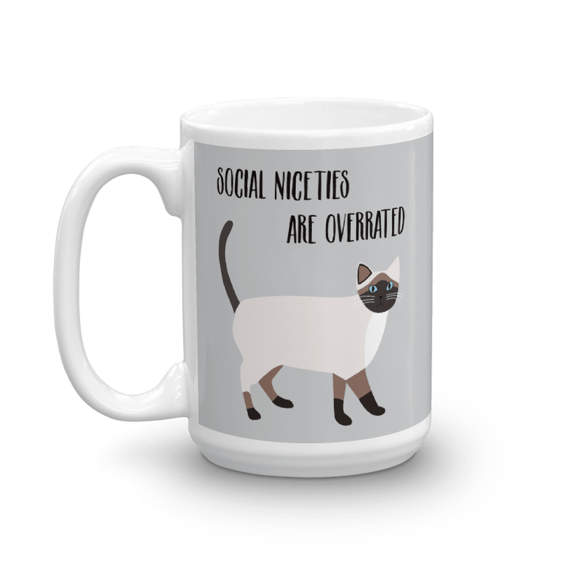 Catitude Cat 'Entitled' Mug