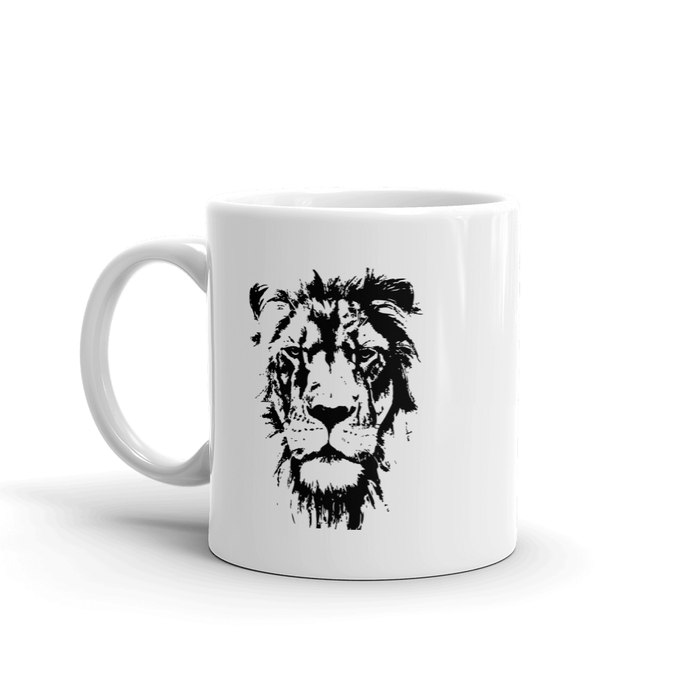 Wild Cat 'Lion' Mug