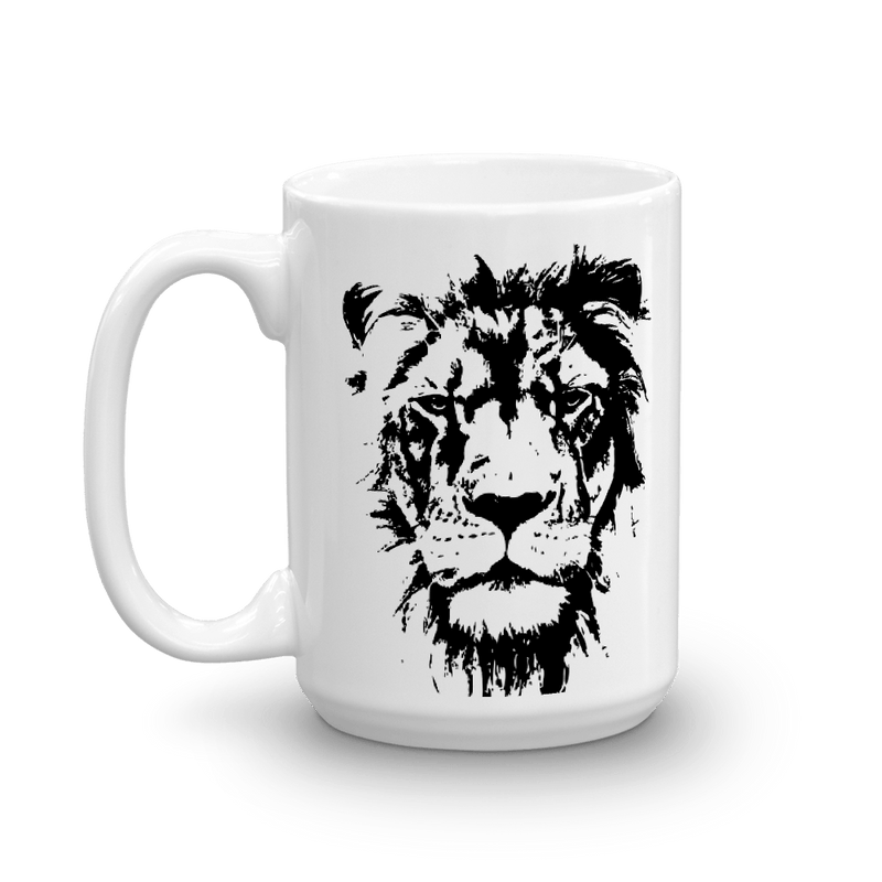 Wild Cat 'Lion' Mug