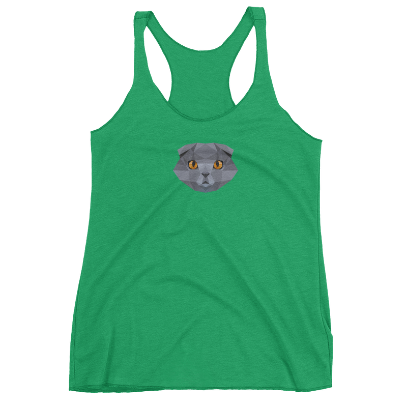 Color-Me Cat 'Scottish Fold' Women's Tank Top