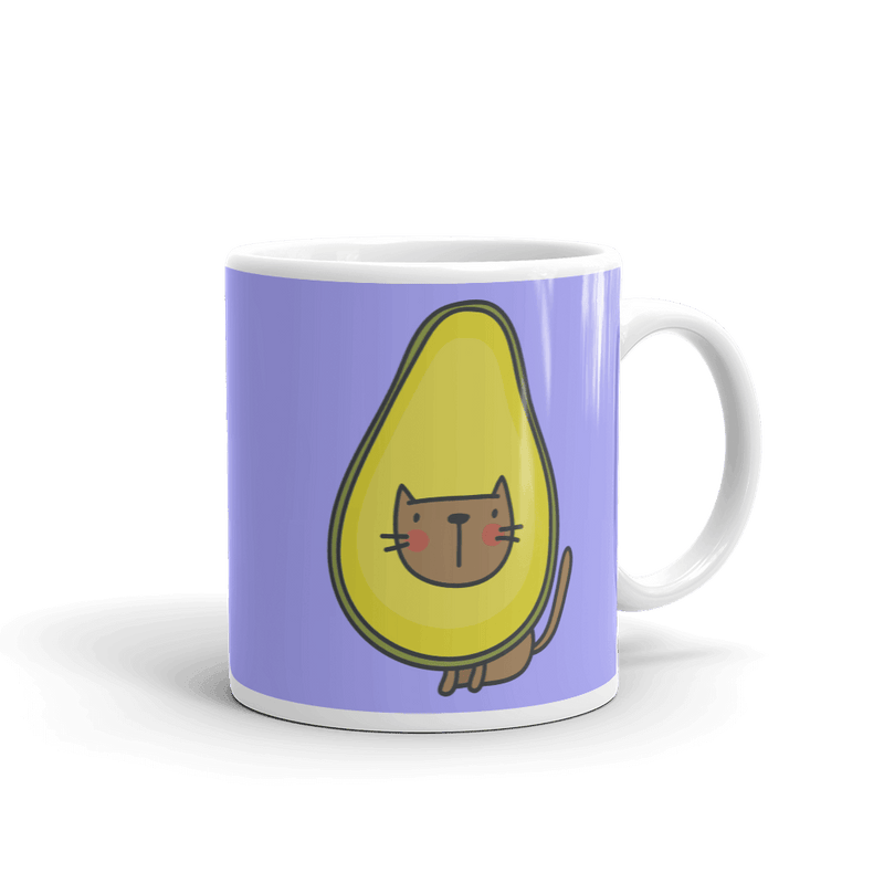 Summer Cat 'Avocado' Mug Collection