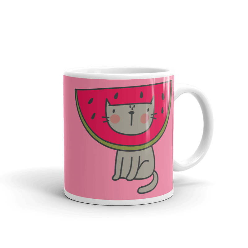 Summer Cat 'Watermelon' Mug Collection