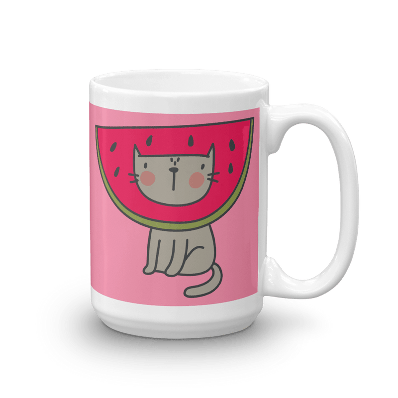 Summer Cat 'Watermelon' Mug Collection