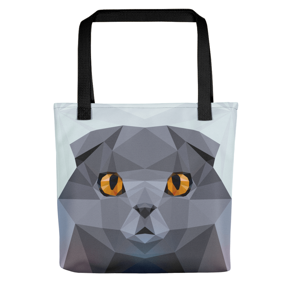 Color-Me Cat 'Scottish Fold' Tote bag