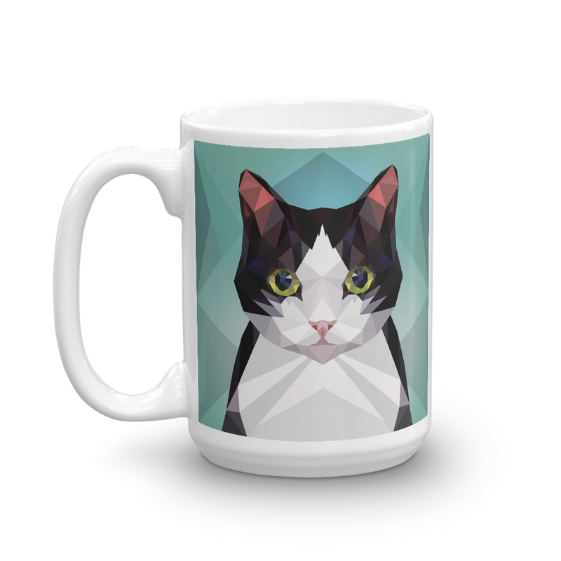 Color-Me Cat Mugs
