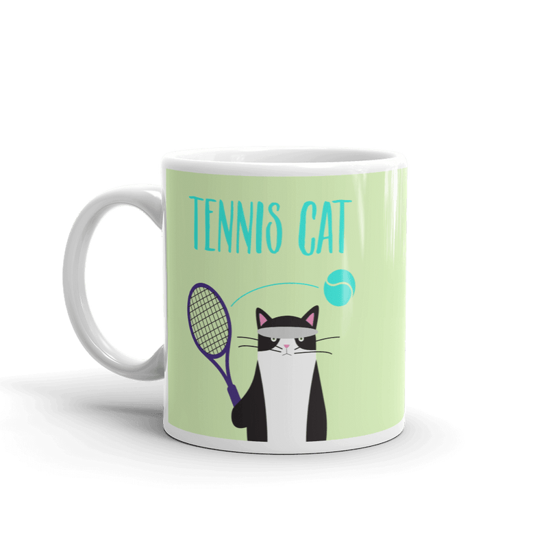 Cosmo 'Tennis Cat' Mug