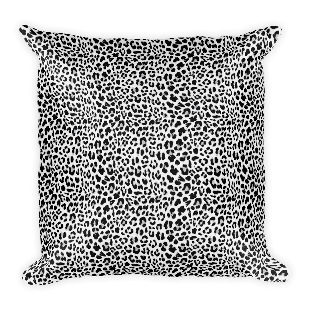 Pattern Cat 'Monochromatic Wild' Square Pillow