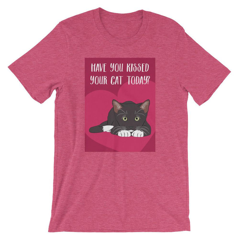 Catitude Cat 'Kiss' Unisex Short Sleeve T-Shirt