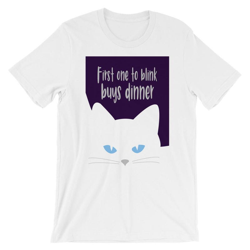 Catitude Cat 'Blink' Unisex Short Sleeve T-Shirt