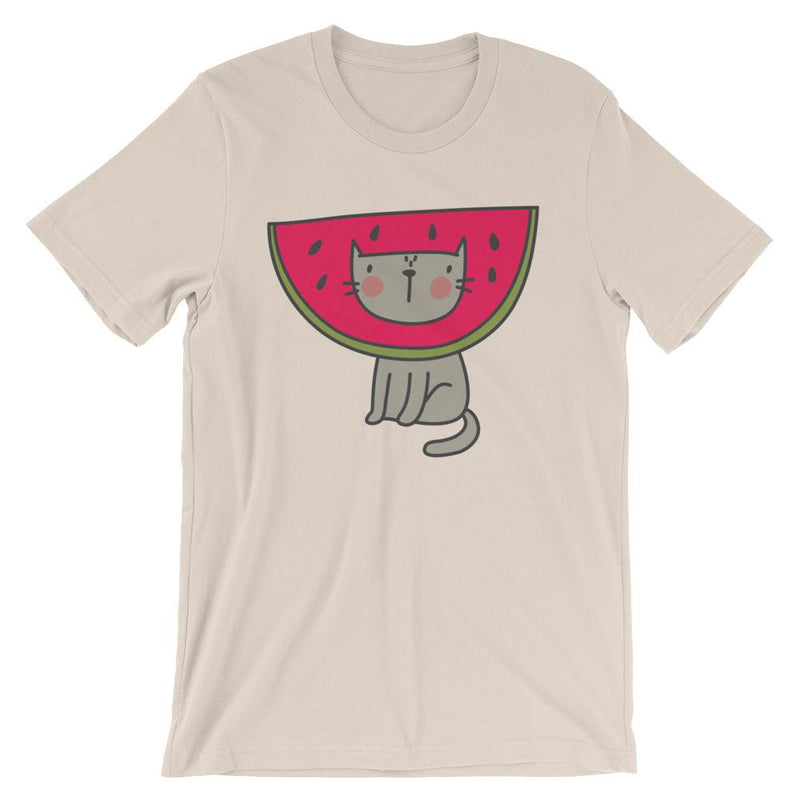 Summer Cat 'Watermelon' Unisex Short Sleeve T-Shirt