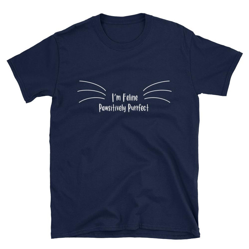 Wordy Cat 'Purrfect' Unisex T-Shirt