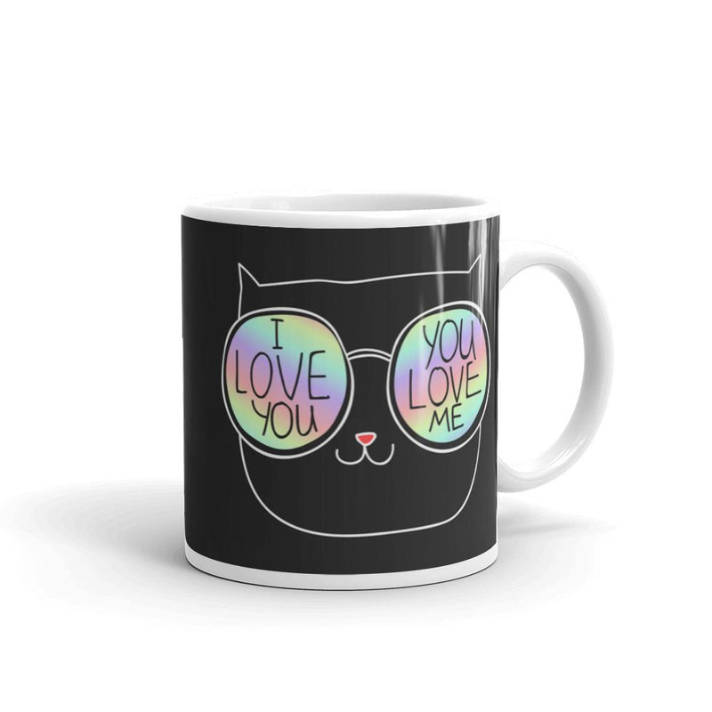 Summer Cat 'Love' Mug