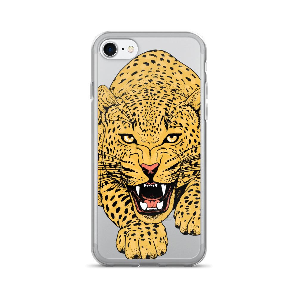 Wild Cat 'Crouching Leopard' iPhone 7/7 Plus Case