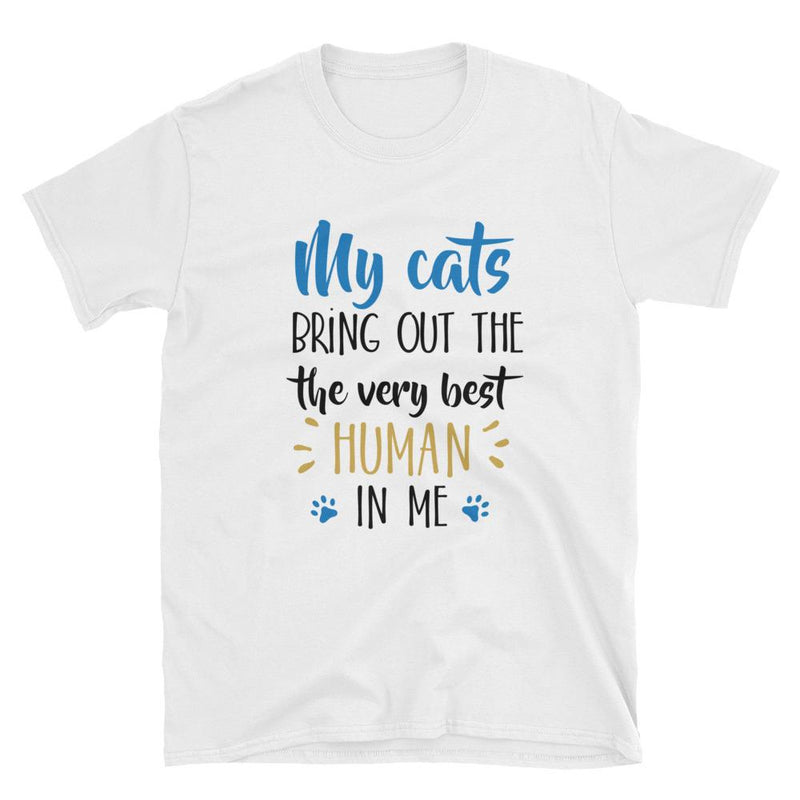 Wordy Cat 'Better Human' Unisex T-Shirt