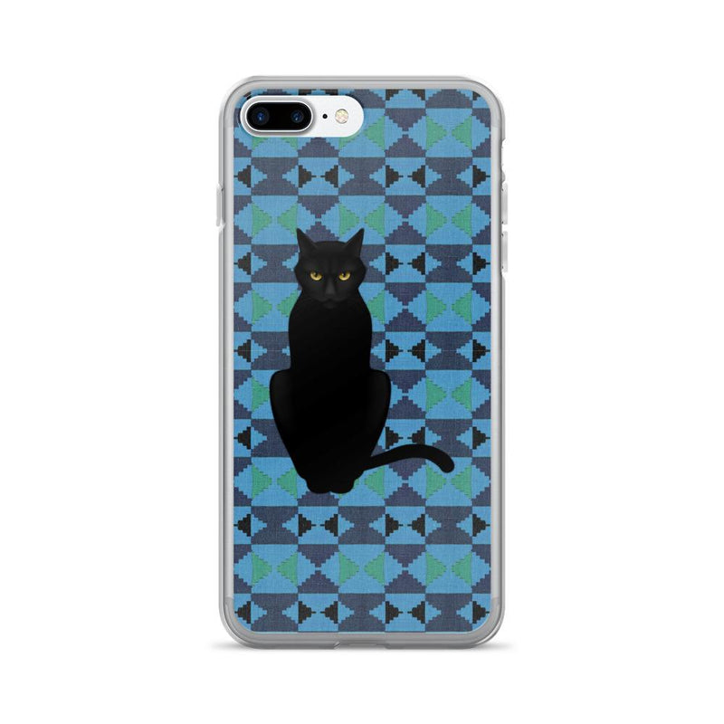Cat Noir Panther Blue Savanna iPhone 7 Plus Case
