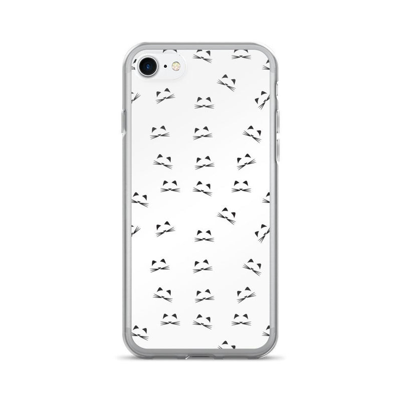 Pattern Cat 'Whiskers' iPhone 7/7 Plus Case