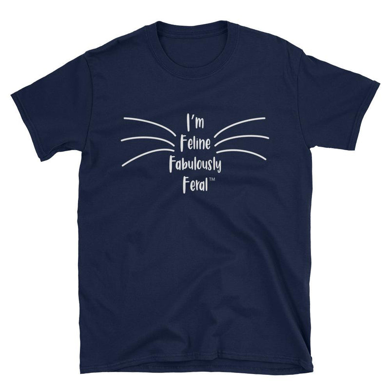 Wordy Cat 'Feral' Unisex T-Shirt