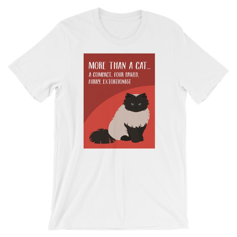 Catitude Cat 'Extortionist' Unisex Short Sleeve T-Shirt