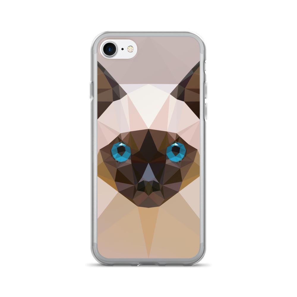 Color-Me Cat 'Siamese' iPhone 7/7 Plus Case