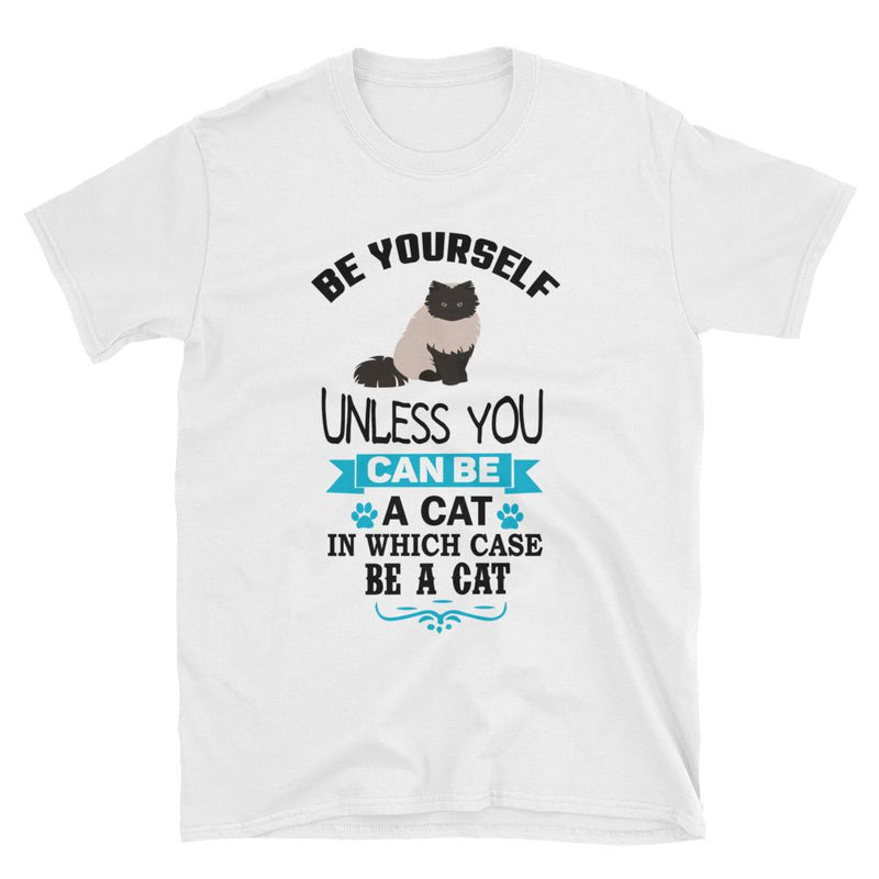 Wordy Cat 'Be Yourself' Unisex T-Shirt