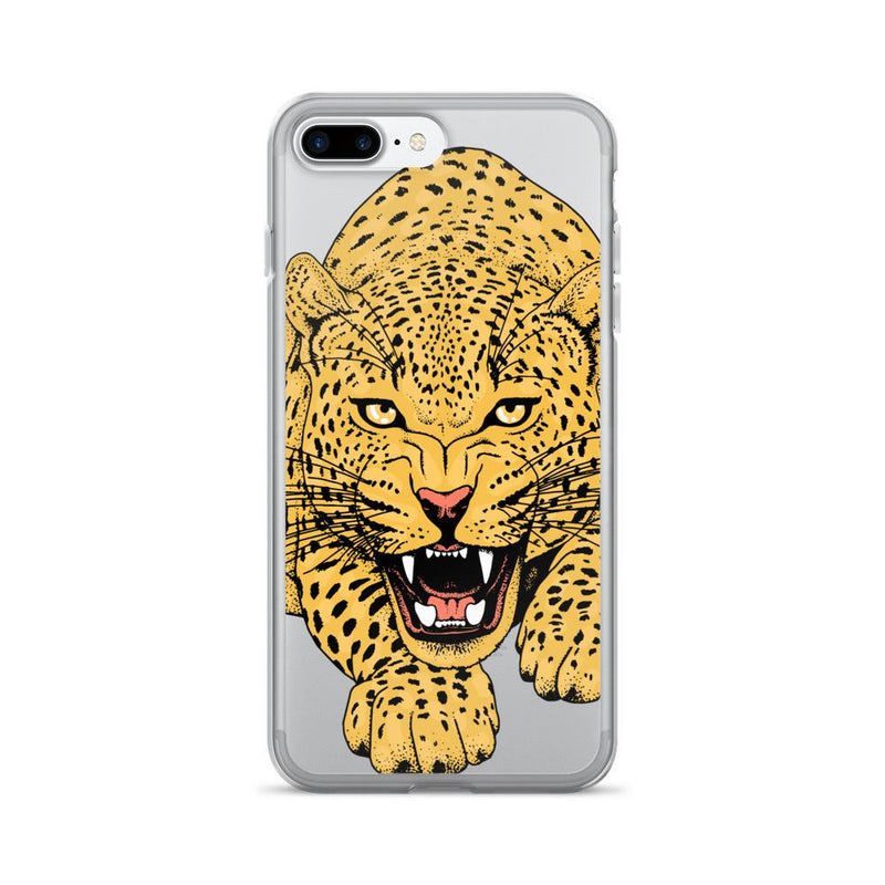Wild Cat 'Crouching Leopard' iPhone 7/7 Plus Case