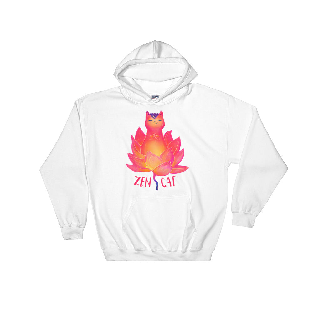 Zen Cat Hooded Sweatshirt